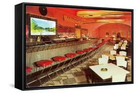 Cocktail Lounge-null-Framed Stretched Canvas