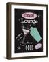 Cocktail Lounge-Fiona Stokes-Gilbert-Framed Giclee Print