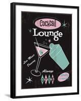 Cocktail Lounge-Fiona Stokes-Gilbert-Framed Giclee Print