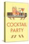 Cocktail Party, Drinks-null-Stretched Canvas