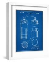 Cocktail Shaker Construction Patent-null-Framed Art Print