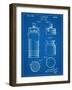 Cocktail Shaker Construction Patent-null-Framed Art Print