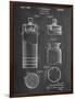Cocktail Shaker Construction Patent-null-Framed Premium Giclee Print
