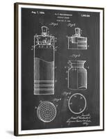 Cocktail Shaker Construction Patent-null-Framed Premium Giclee Print