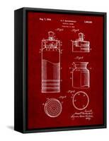 Cocktail Shaker Construction Patent-Cole Borders-Framed Stretched Canvas