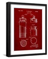 Cocktail Shaker Construction Patent-Cole Borders-Framed Art Print