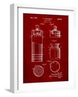 Cocktail Shaker Construction Patent-Cole Borders-Framed Art Print