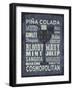 Cocktail Sign III-Erin Clark-Framed Giclee Print