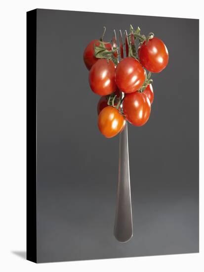 Cocktail Tomatoes on Fork-Hannes Eichinger-Stretched Canvas
