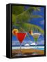 Cocktails by the Pool-Papadopoulos Sakis-Framed Stretched Canvas