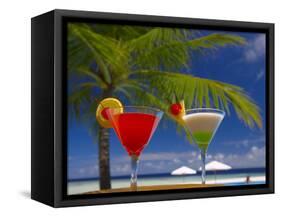 Cocktails by the Pool-Papadopoulos Sakis-Framed Stretched Canvas