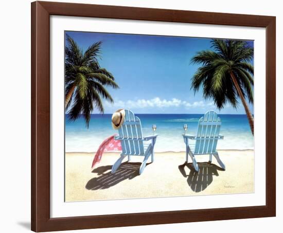 Cocktails for Two-Daniel Pollera-Framed Art Print