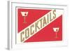 Cocktails, Gibsons-null-Framed Art Print