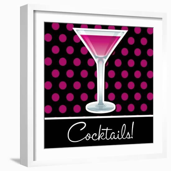 Cocktails!-Piccola-Framed Art Print