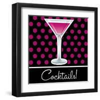 Cocktails!-Piccola-Framed Art Print