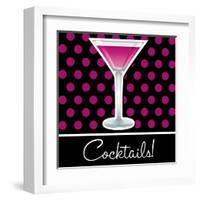 Cocktails!-Piccola-Framed Art Print