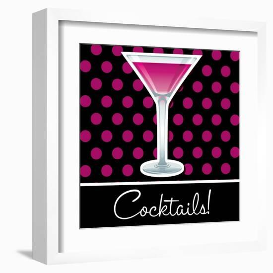 Cocktails!-Piccola-Framed Art Print