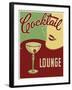 Cocktails-Vintage Apple Collection-Framed Giclee Print