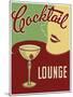 Cocktails-Vintage Apple Collection-Mounted Giclee Print