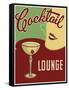 Cocktails-Vintage Apple Collection-Framed Stretched Canvas