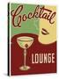 Cocktails-Vintage Apple Collection-Stretched Canvas