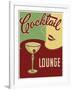 Cocktails-Vintage Apple Collection-Framed Giclee Print