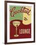 Cocktails-Vintage Apple Collection-Framed Giclee Print