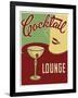 Cocktails-Vintage Apple Collection-Framed Giclee Print