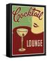 Cocktails-Vintage Apple Collection-Framed Stretched Canvas