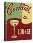 Cocktails-Vintage Apple Collection-Stretched Canvas