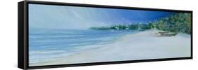 Coco Beach, Goa, India, 1997-Sophia Elliot-Framed Stretched Canvas