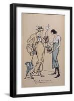 Coco Chanel as a Milliner, from "Le Grand Mode a L'Envers", 1919-Sem-Framed Giclee Print