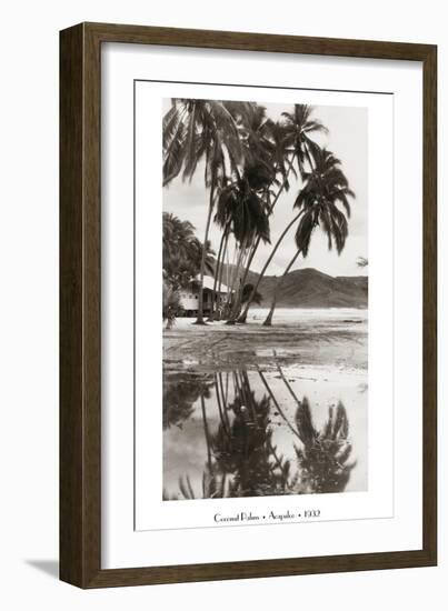 Coco Palms, Acapulco, 1932-null-Framed Art Print