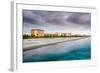 Cocoa Beach, Florida Beachfront Hotels and Resorts.-SeanPavonePhoto-Framed Photographic Print