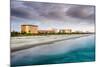 Cocoa Beach, Florida Beachfront Hotels and Resorts.-SeanPavonePhoto-Mounted Photographic Print