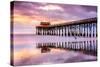 Cocoa Beach, Florida, USA at the Pier.-SeanPavonePhoto-Stretched Canvas