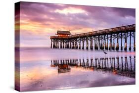 Cocoa Beach, Florida, USA at the Pier.-SeanPavonePhoto-Stretched Canvas