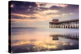 Cocoa Beach, Florida, USA at the Pier.-SeanPavonePhoto-Stretched Canvas