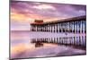 Cocoa Beach, Florida, USA at the Pier.-SeanPavonePhoto-Mounted Photographic Print
