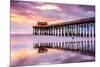 Cocoa Beach, Florida, USA at the Pier.-SeanPavonePhoto-Mounted Photographic Print