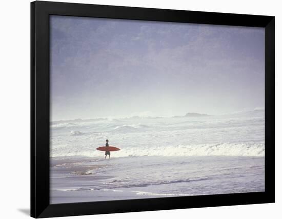 Cocoa Beach Surfer, Florida, USA-Stuart Westmoreland-Framed Photographic Print