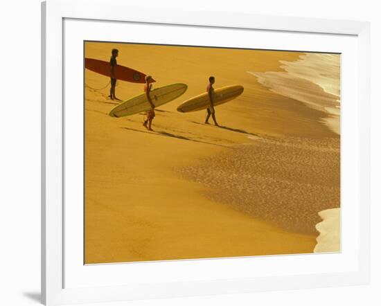 Cocoa Beach Surfer, Florida, USA-Stuart Westmoreland-Framed Photographic Print