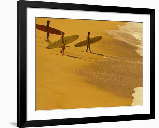 Cocoa Beach Surfer, Florida, USA-Stuart Westmoreland-Framed Photographic Print