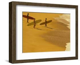 Cocoa Beach Surfer, Florida, USA-Stuart Westmoreland-Framed Photographic Print