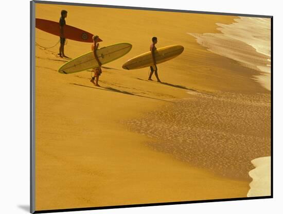 Cocoa Beach Surfer, Florida, USA-Stuart Westmoreland-Mounted Photographic Print