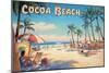 Cocoa Beach-Kerne Erickson-Mounted Premium Giclee Print