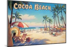 Cocoa Beach-Kerne Erickson-Mounted Art Print