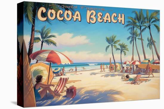 Cocoa Beach-Kerne Erickson-Stretched Canvas