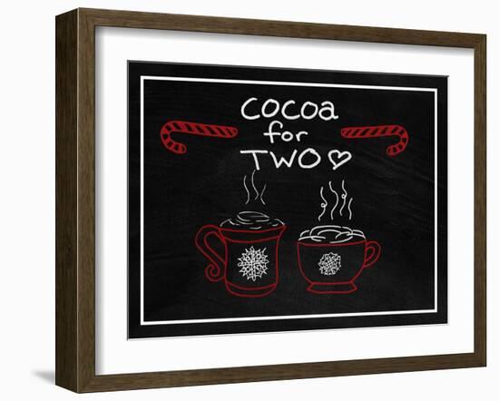 Cocoa for Two-Kali Wilson-Framed Art Print