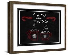 Cocoa for Two-Kali Wilson-Framed Art Print